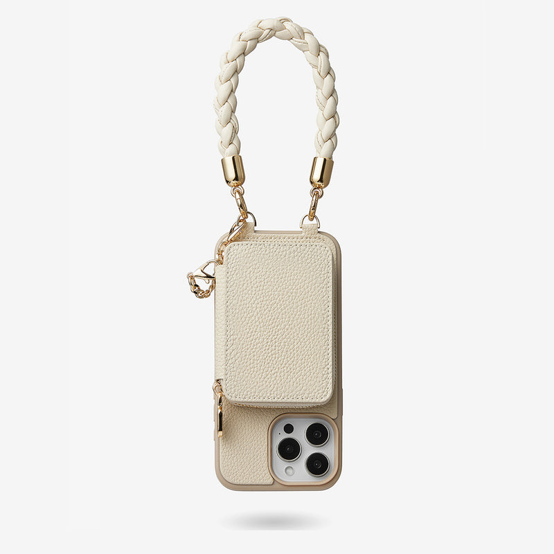BraidTrend- Rope Style Wristlet Magsafe compatible Wallet Phone Case Custype BraidTrend- Rope Style Wristlet Magsafe compatible Wallet Phone Case Custype