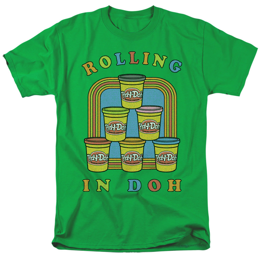 Play Doh Rolling In Doh Mens T Shirt Kelly Green