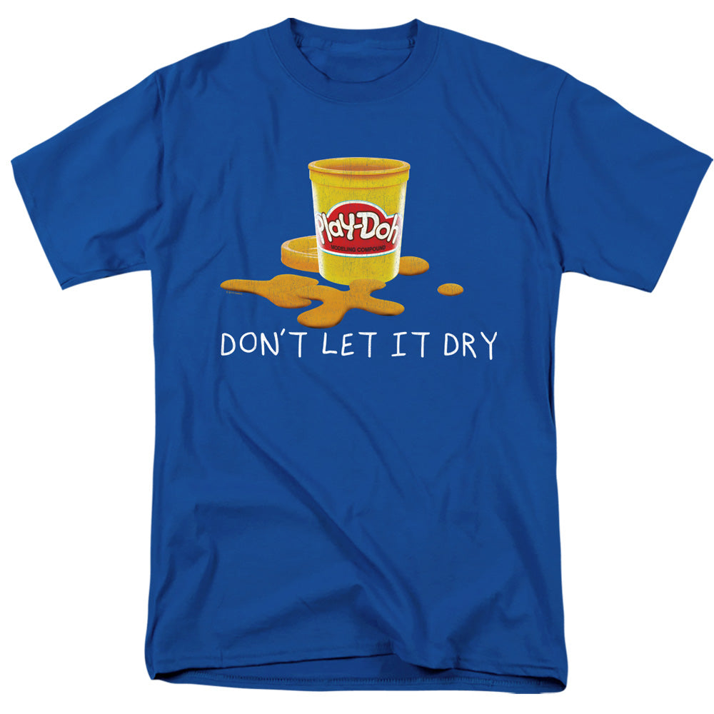 Play Doh Dry Out Mens T Shirt Royal Blue