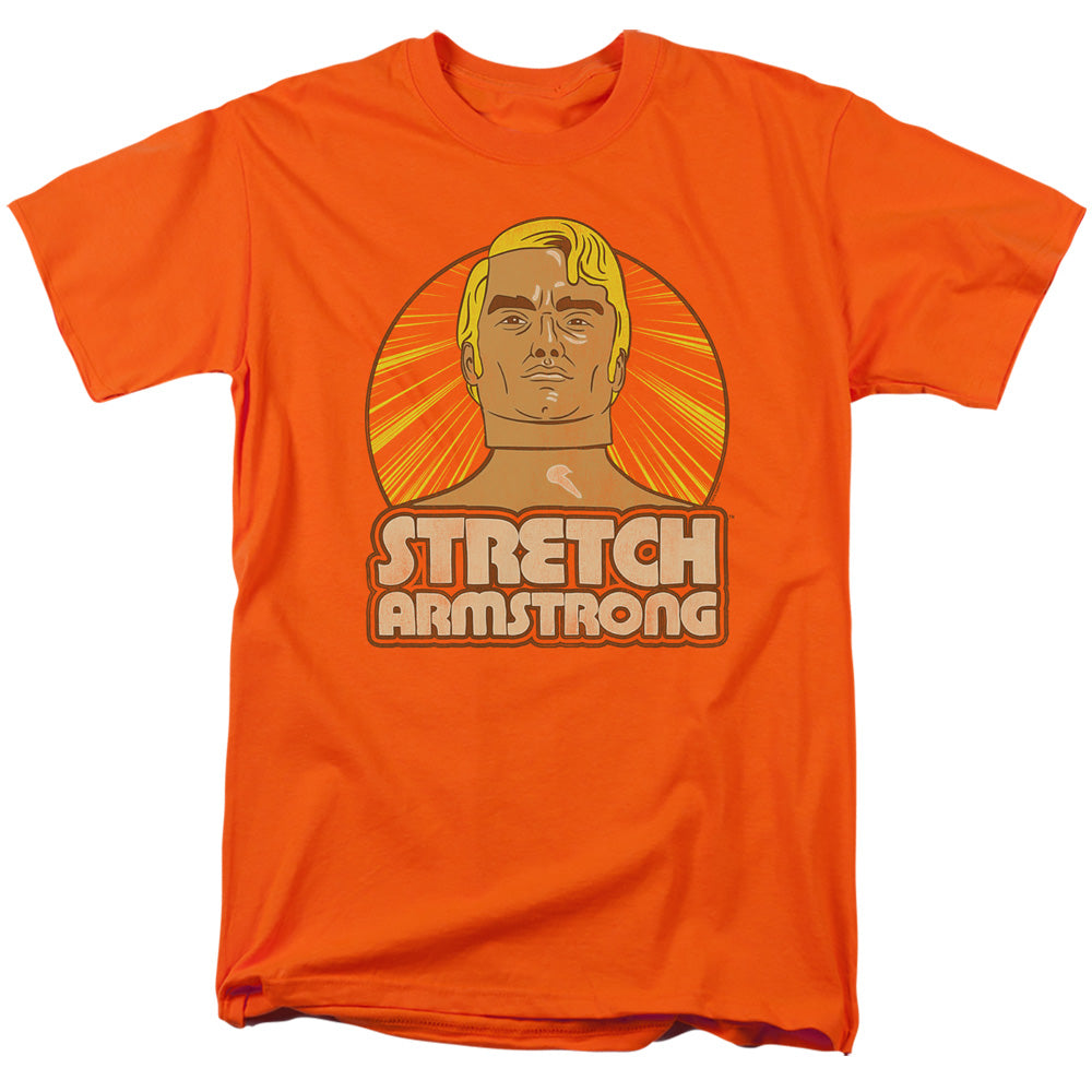 Stretch Armstrong Armstrong Badge Mens T Shirt Orange
