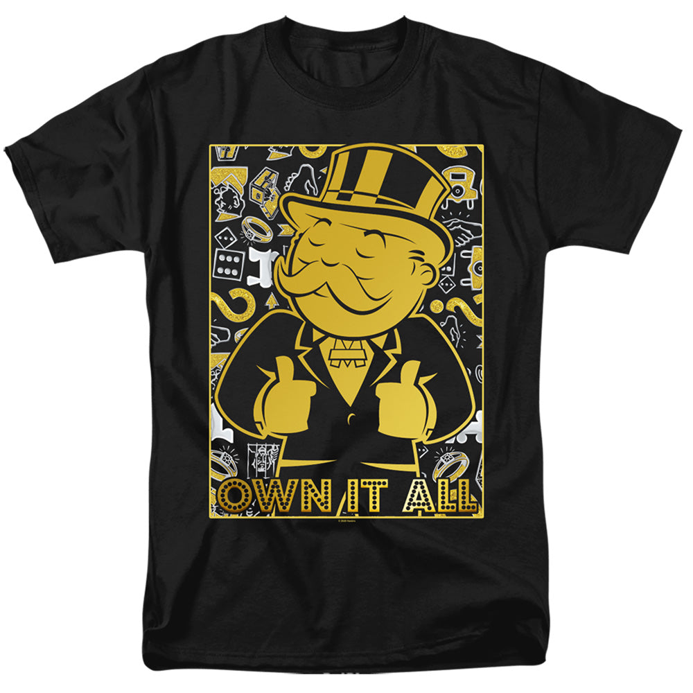 Monopoly Own Mens T Shirt Black