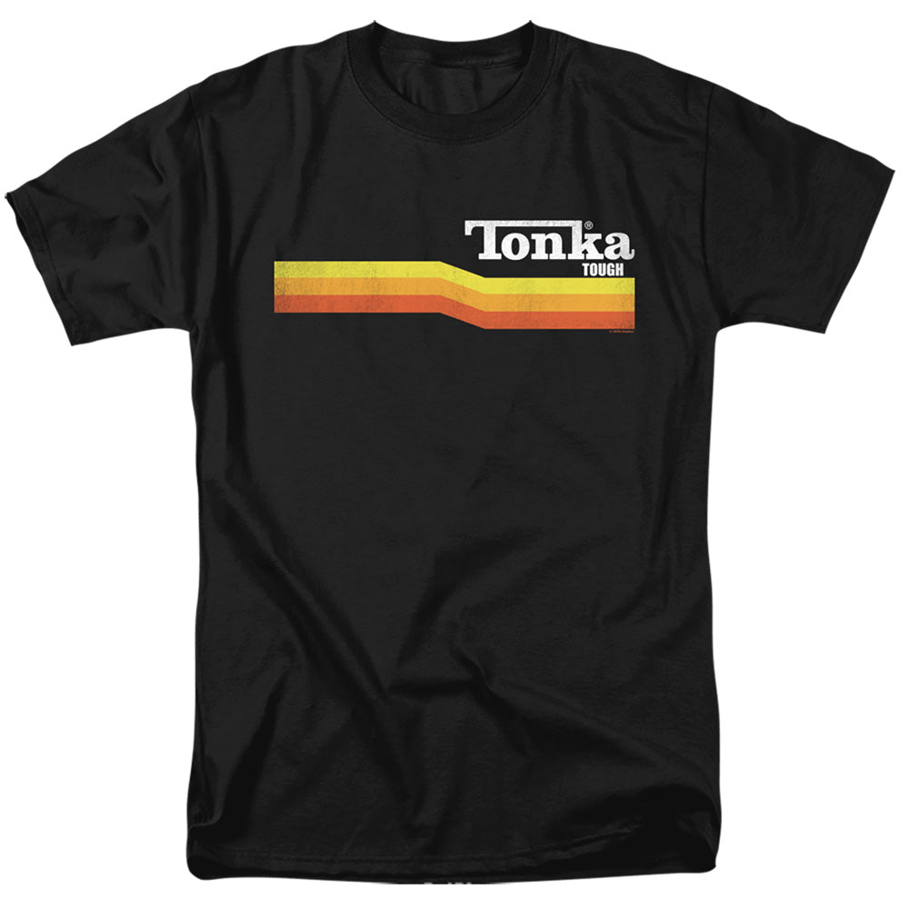 Tonka Tonka Stripe Mens T Shirt Black