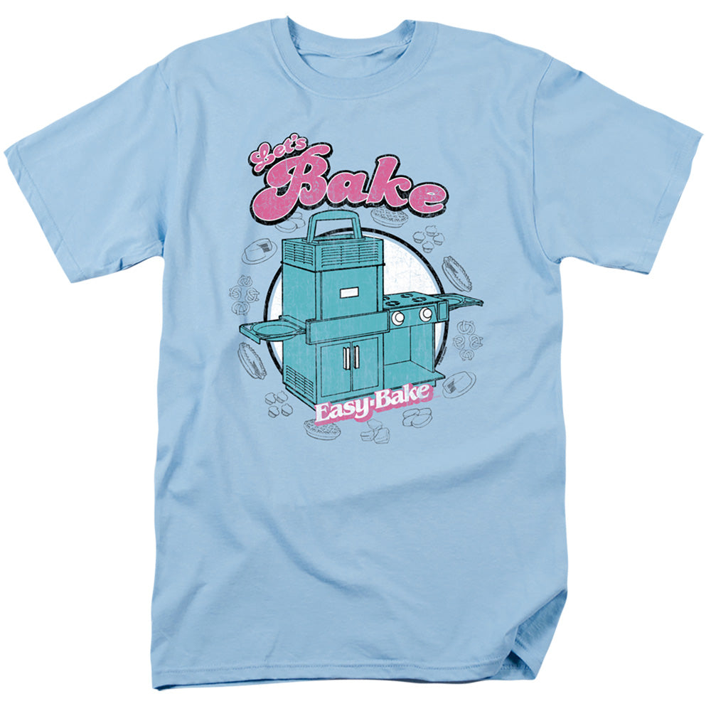 Easy Bake Oven Lets Bake Mens T Shirt Light Blue