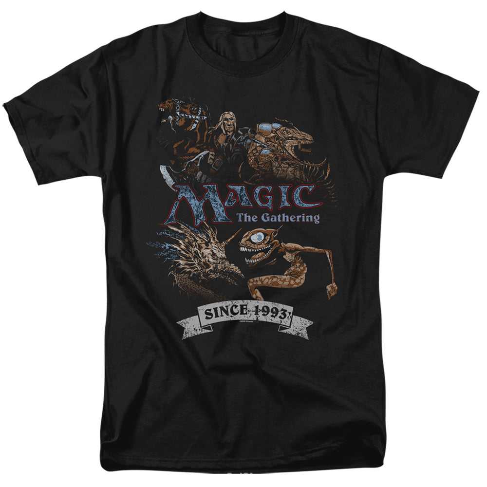 Magic The Gathering Four Pack Retro Mens T Shirt Black