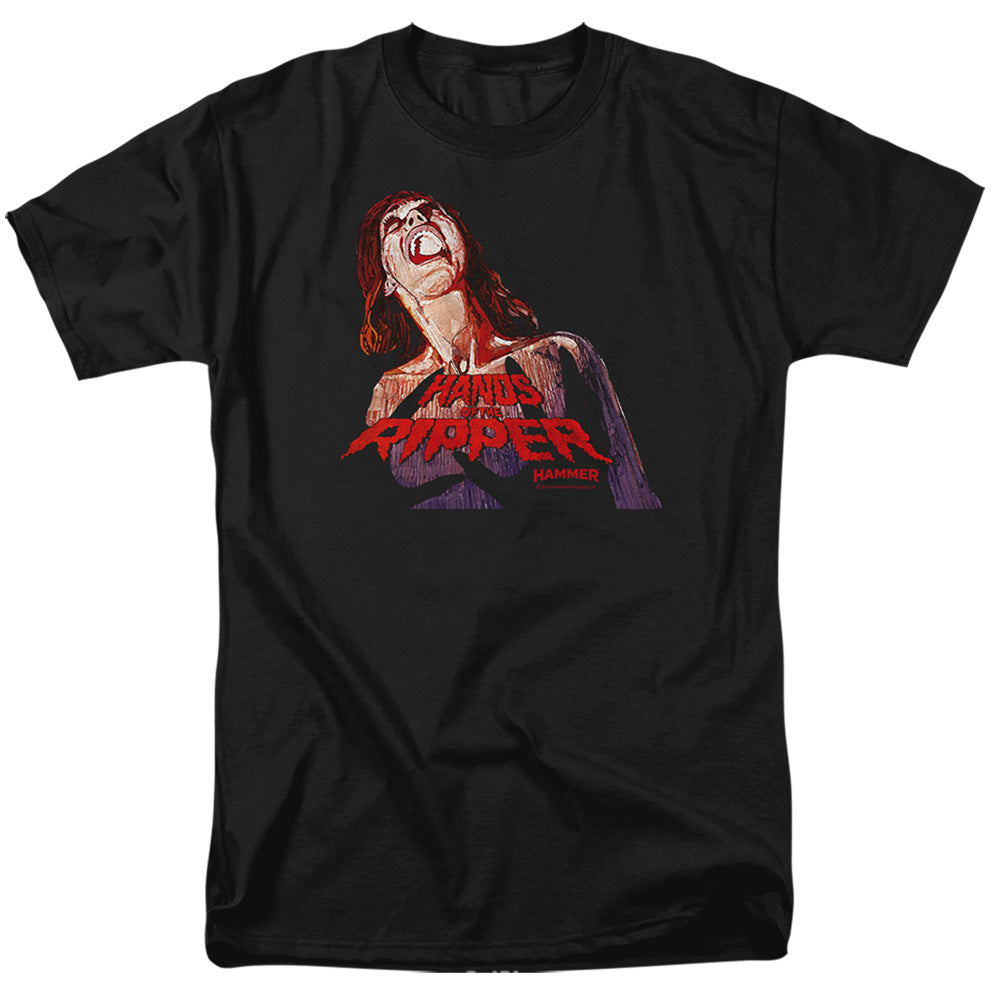 Hammer House Of Horror Ripper Mens T Shirt Black