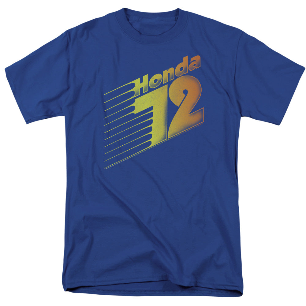 Honda Good Ol 72 Mens T Shirt Royal Blue