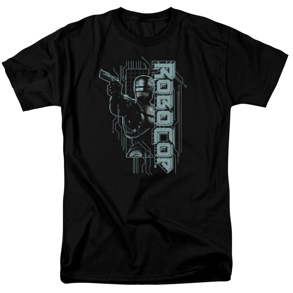 Robocop Murphy Split Mens T Shirt Black