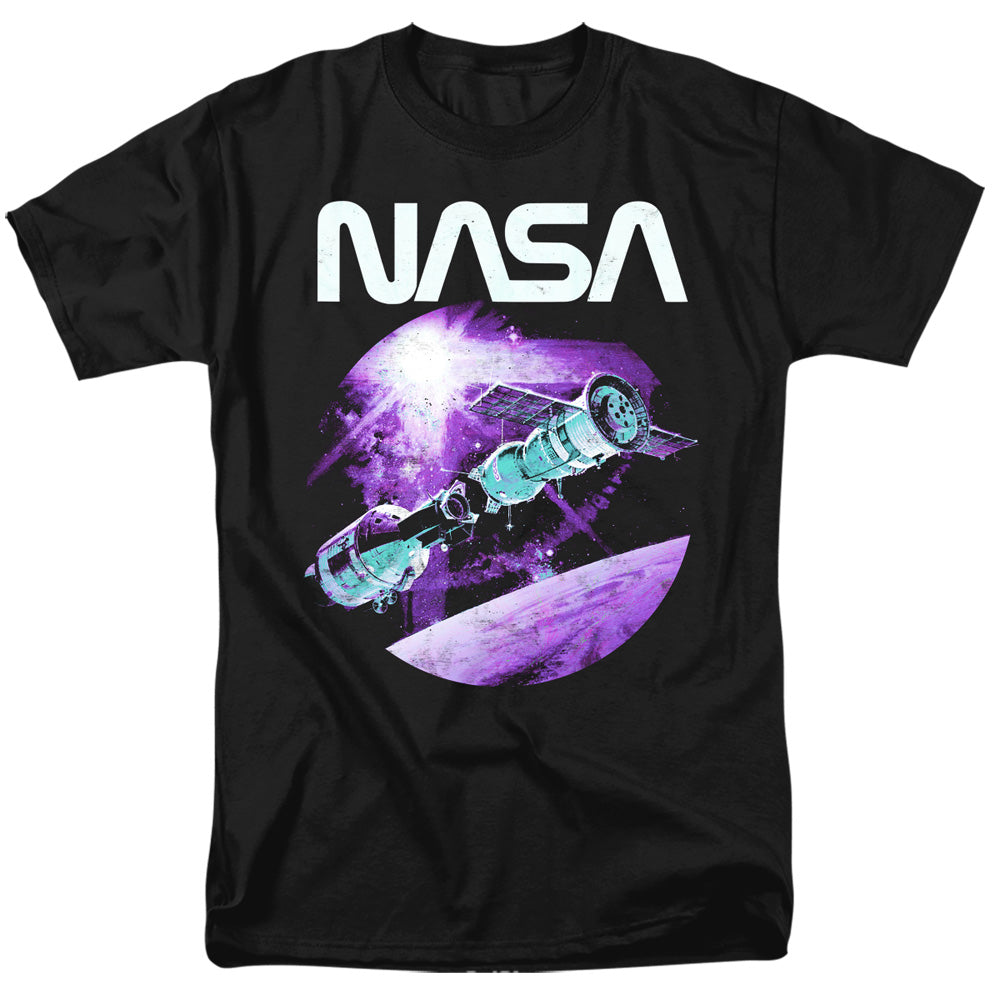 Nasa Come Together Mens T Shirt Black