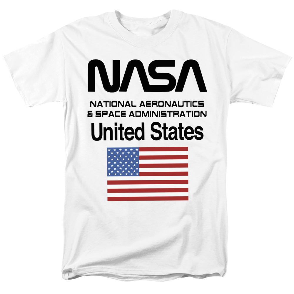 Nasa Administration Mens T Shirt White
