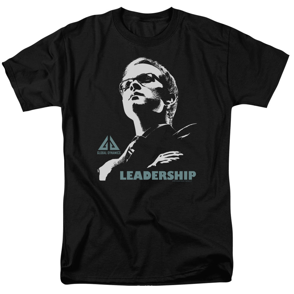 Eureka Leadership Poster Mens T Shirt Black