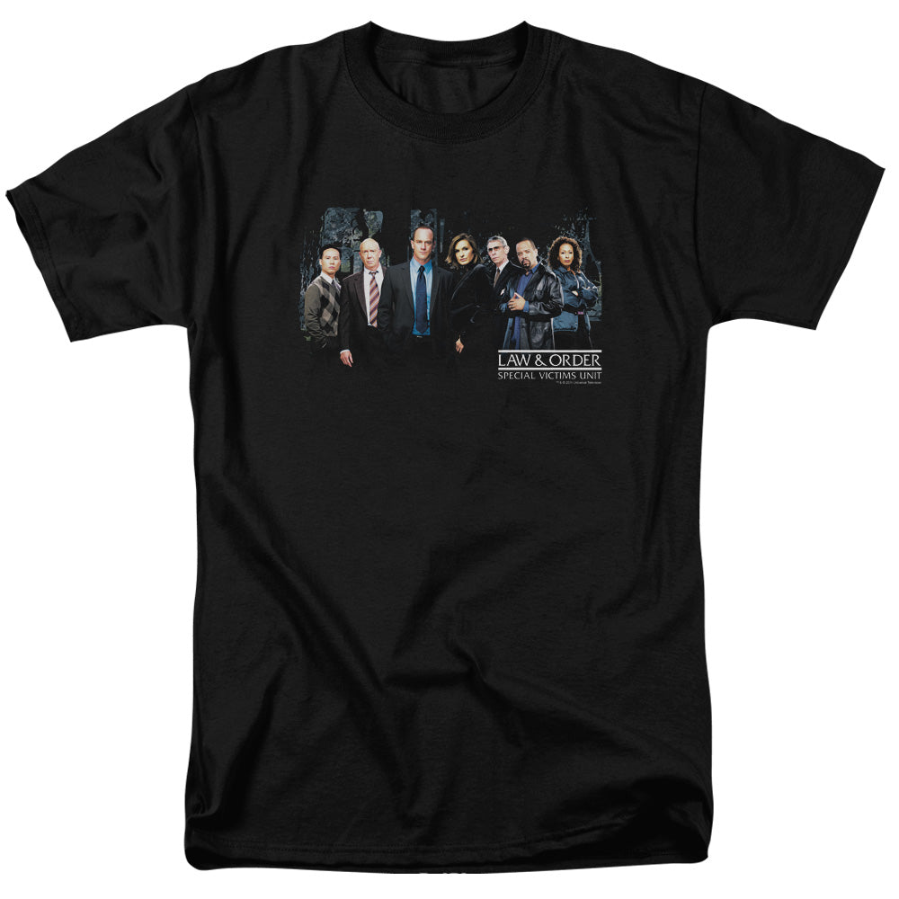 Law And Order Svu Cast Mens T Shirt Black