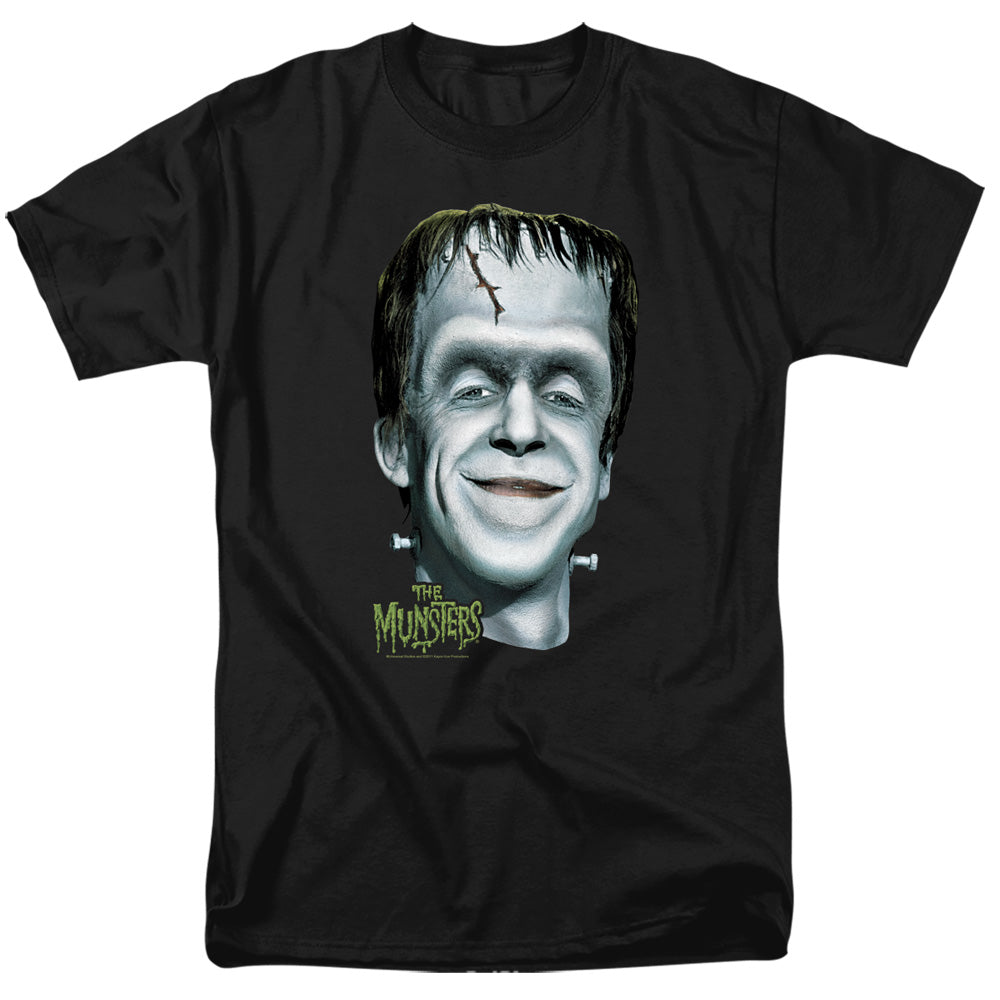 The Munsters Hermans Head Mens T Shirt Black