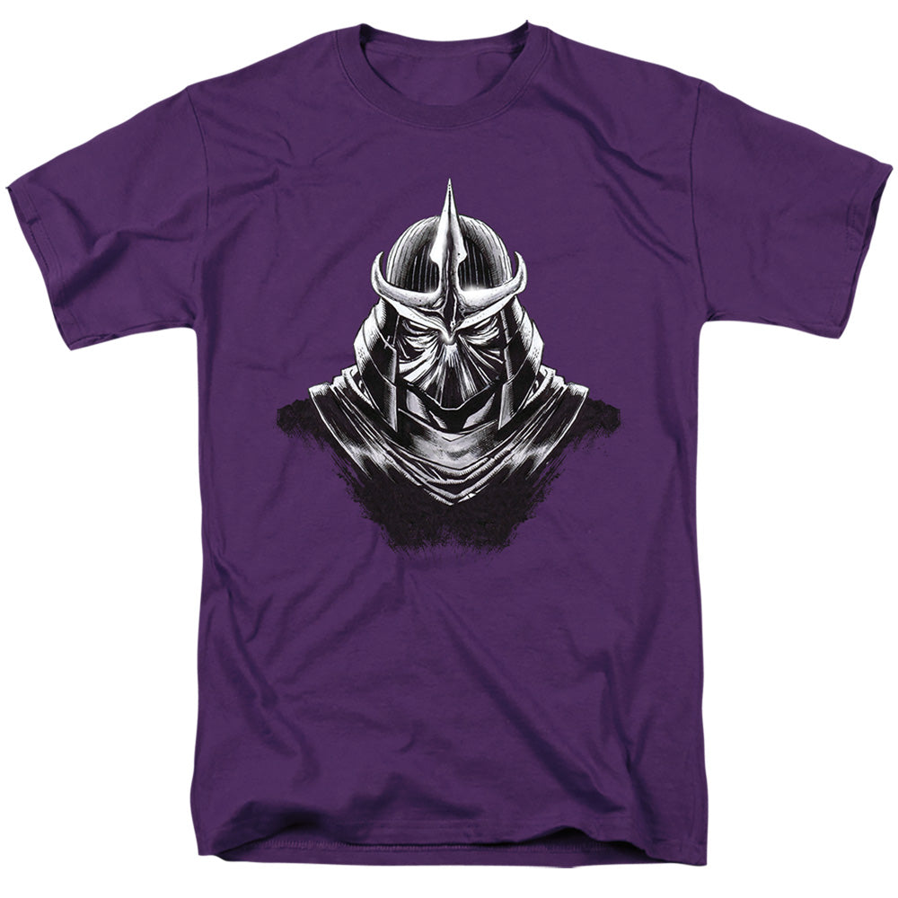 Tmnt Shredder Head Mens T Shirt Purple