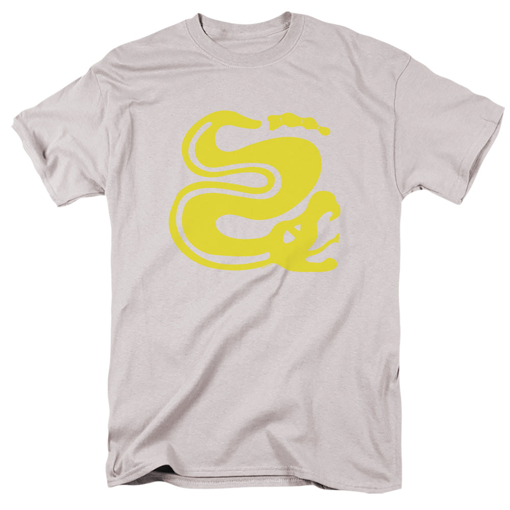 Legends Of The Hidden Temple Silver Snakes Mens T Shirt Silver