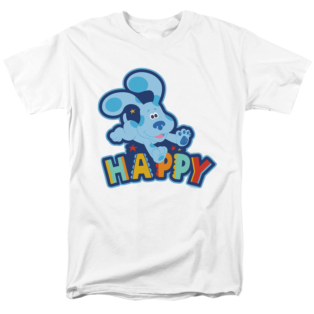 Blues Clues & You Happy Puppy Mens T Shirt White