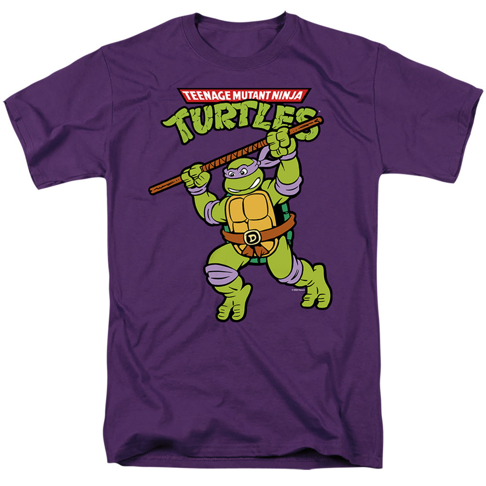 Tmnt Retro Donnie Mens T Shirt Purple