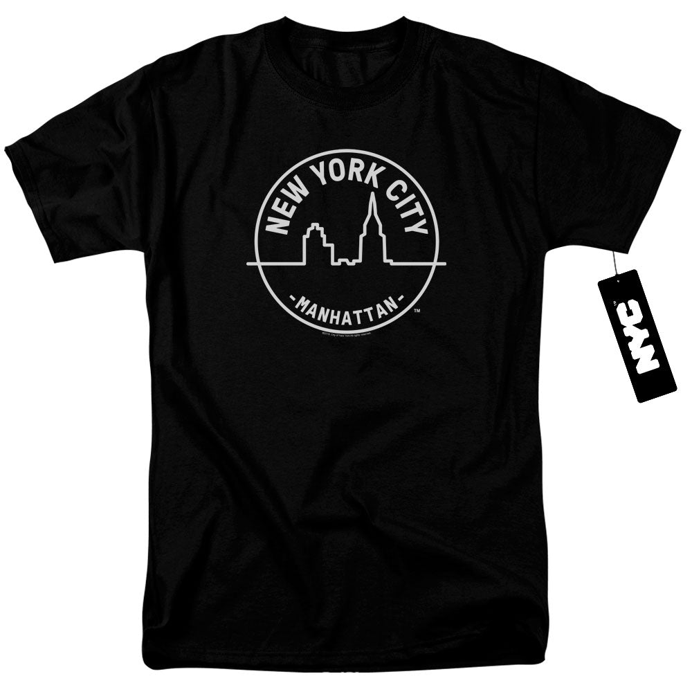 New York City See Nyc Manhattan Mens T Shirt Black