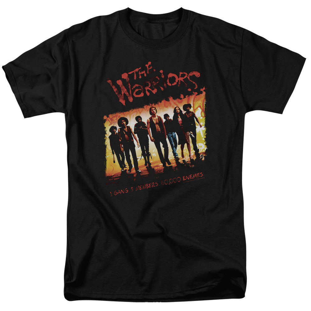 Warriors One Gang Mens T Shirt Black