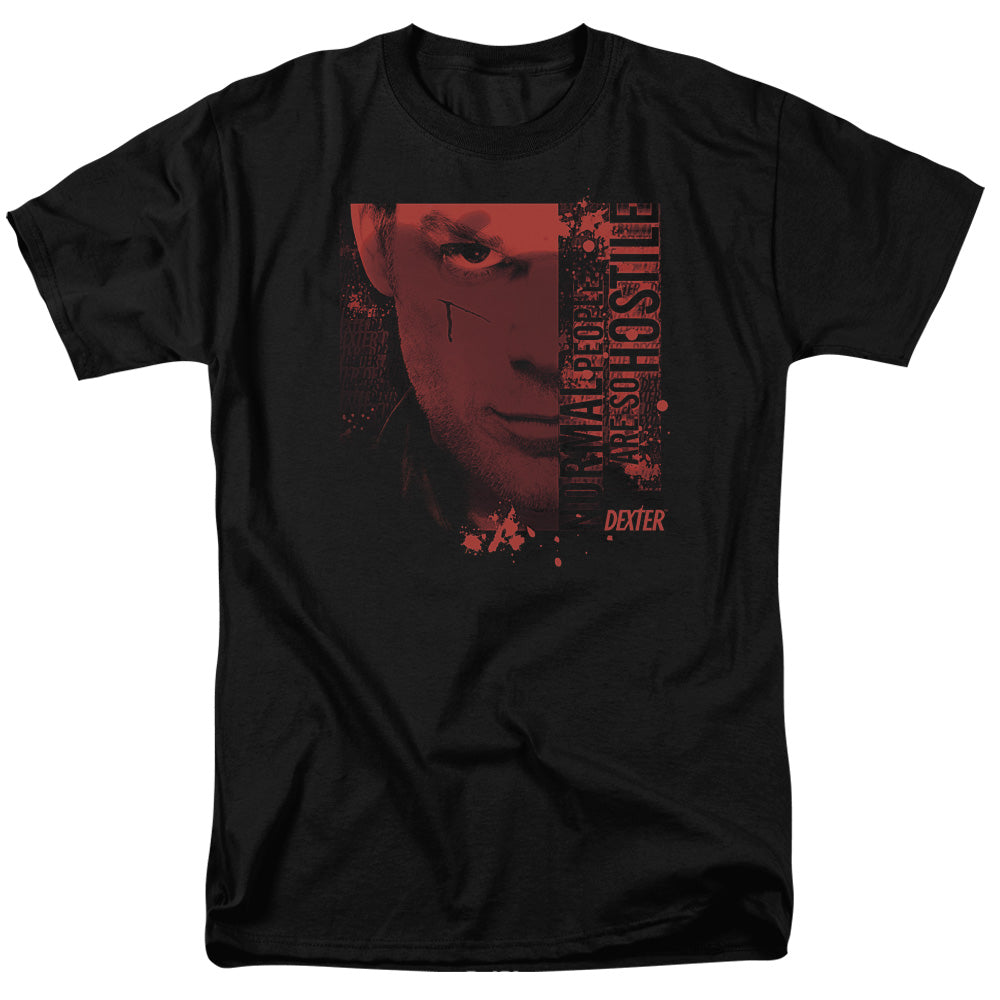 Dexter Normal Mens T Shirt Black