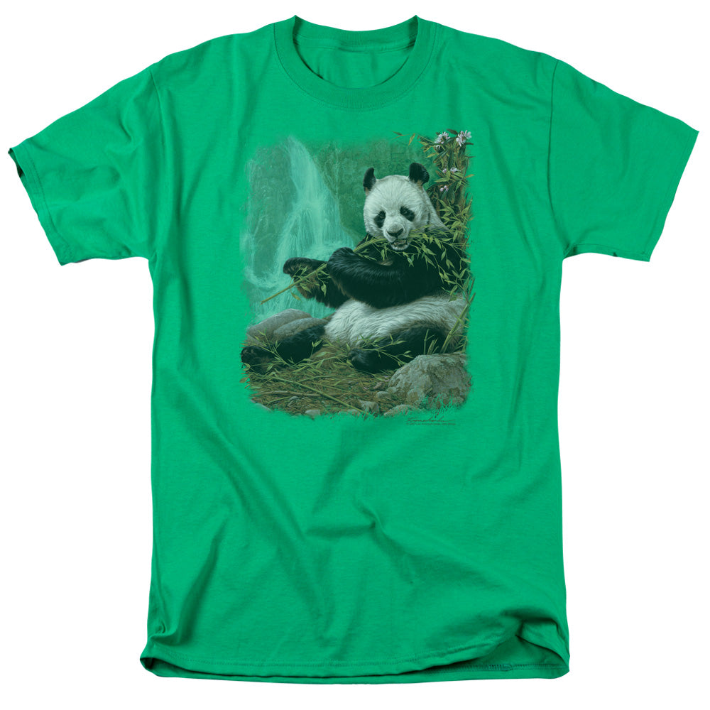Wildlife Citizen Of Heaven On Earth Mens T Shirt Kelly Green