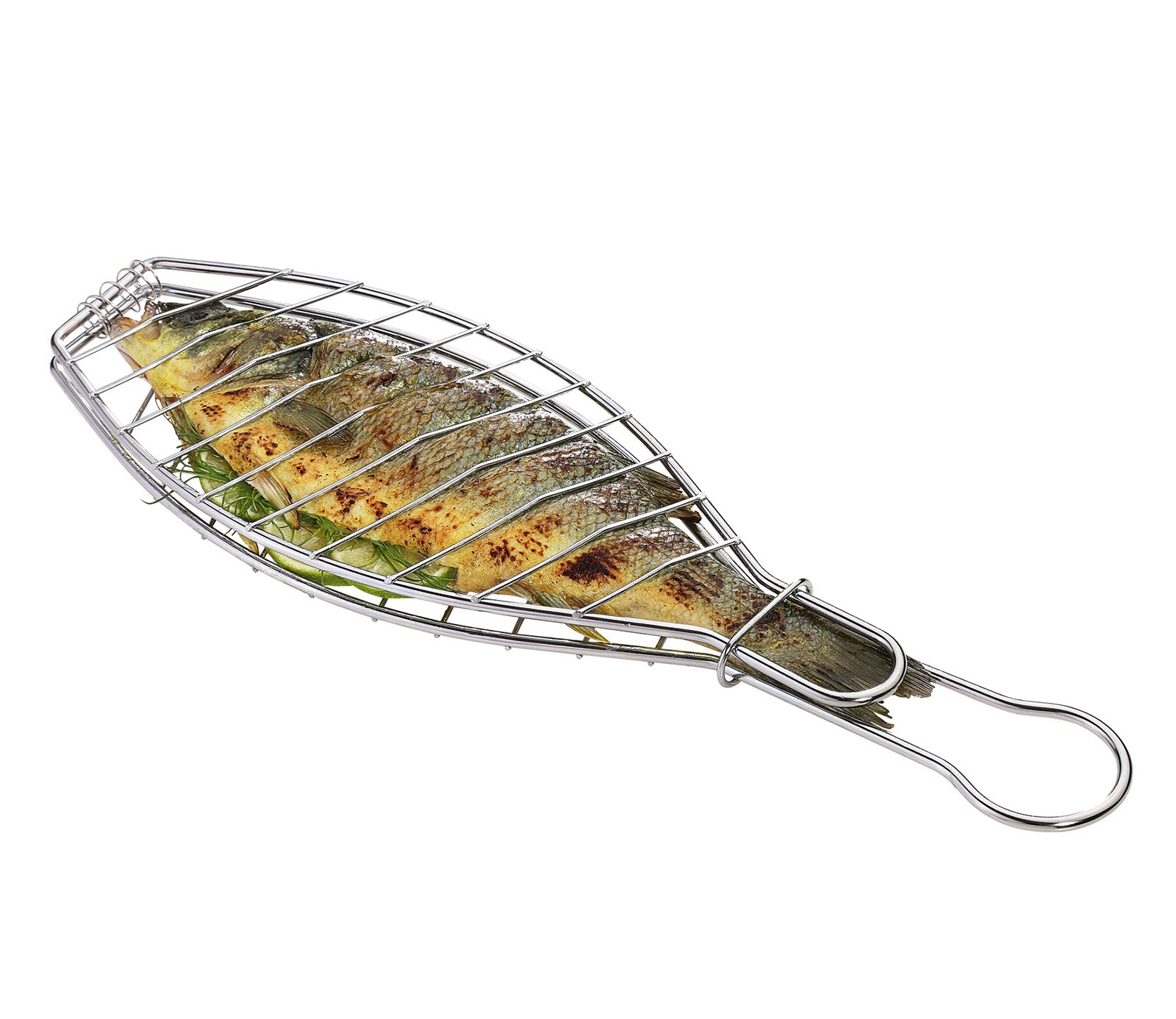 Kuchenprofi BBQ Grill Fish Basket, Large