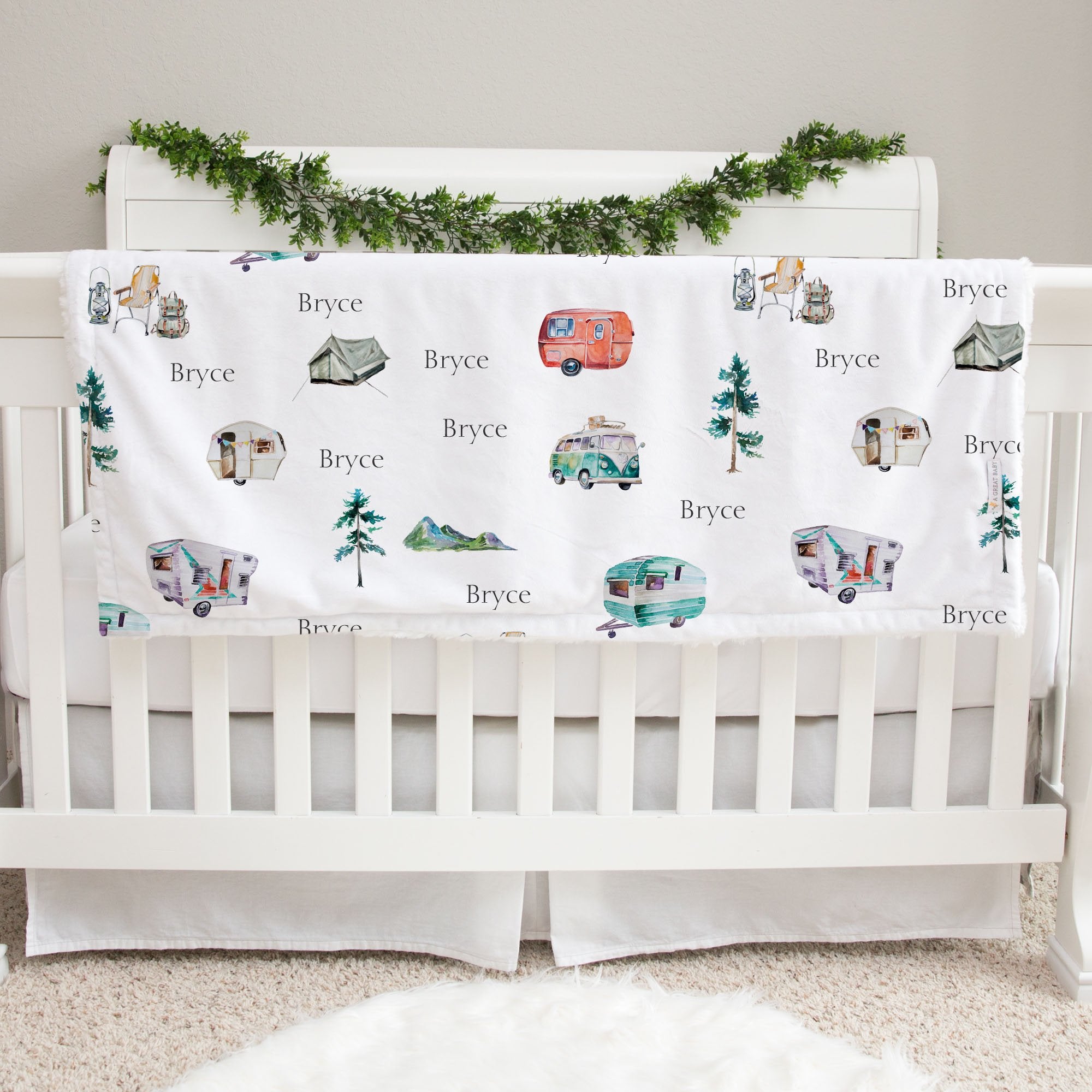 Bryce Canyon Campers Baby Deluxe Blanket