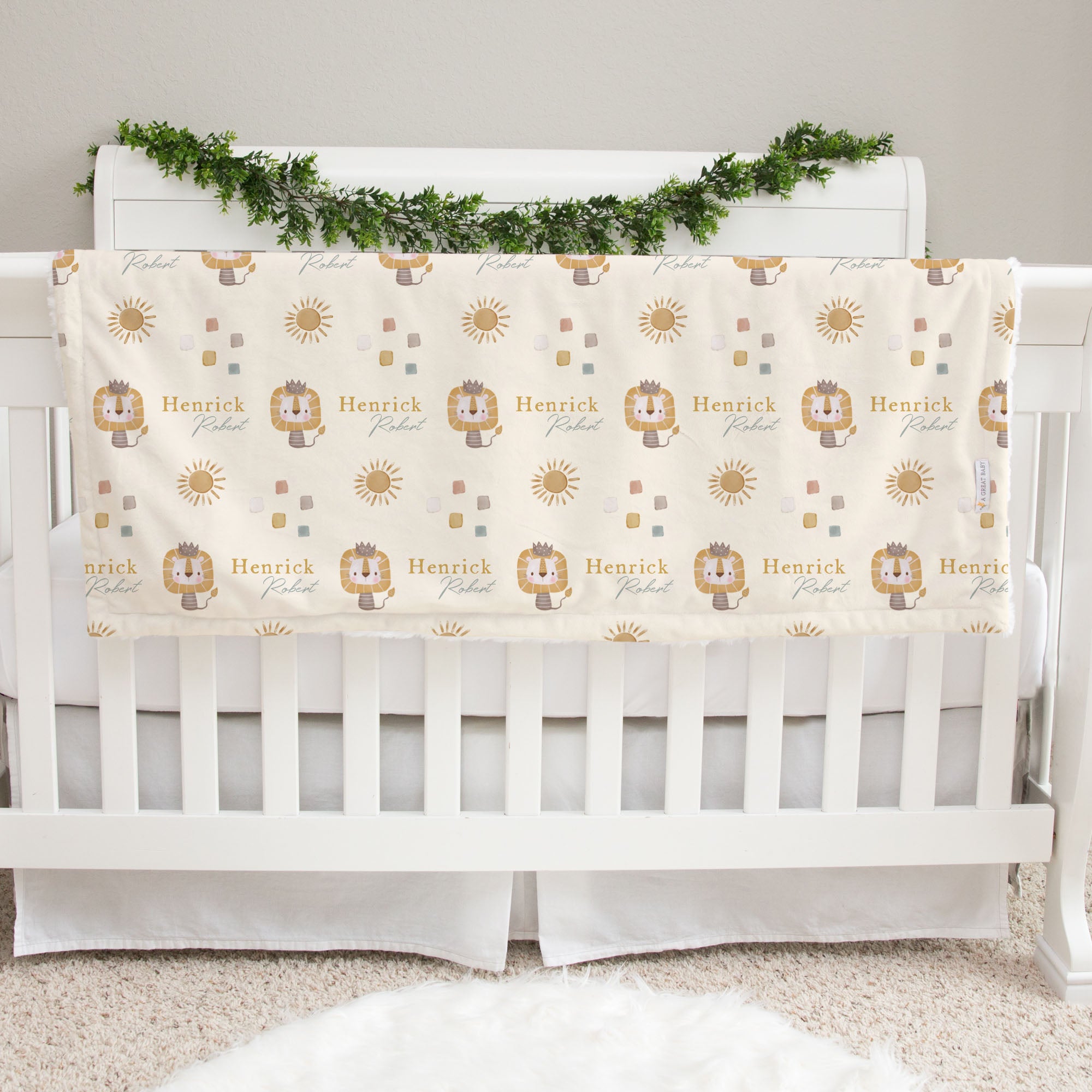 Lion Baby Deluxe Blanket