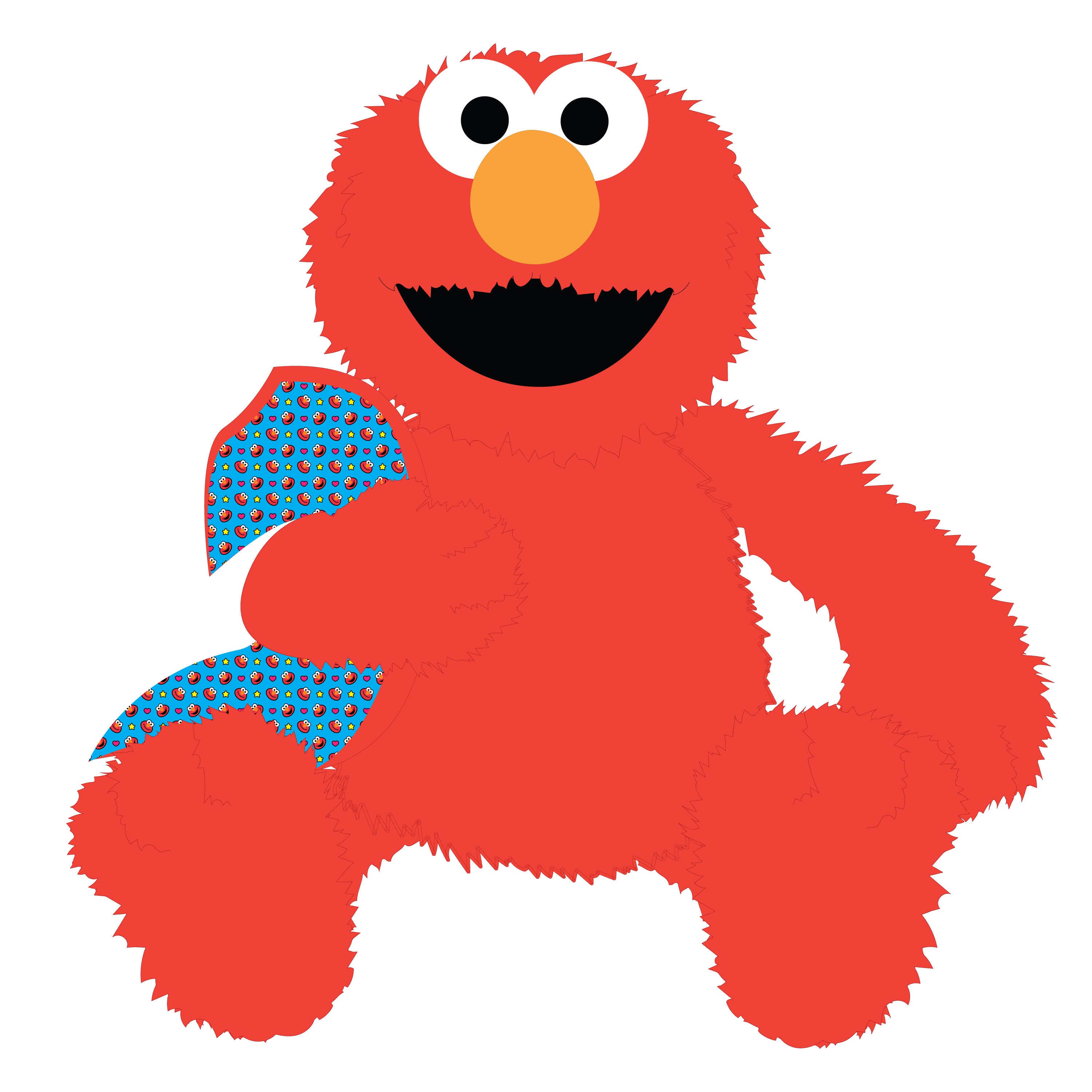 Sesame Street | Elmo Blankie Bestie 2-in-1 Blanket & Plush