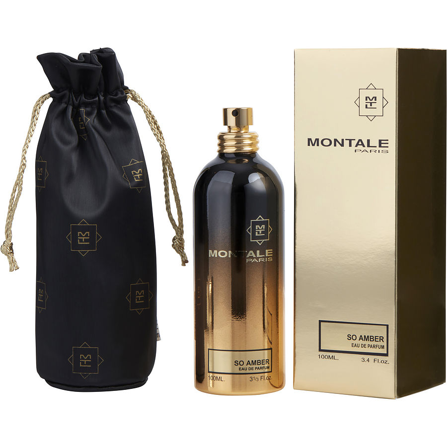 Montale paris so amber eau de parfum spray 3.4 oz