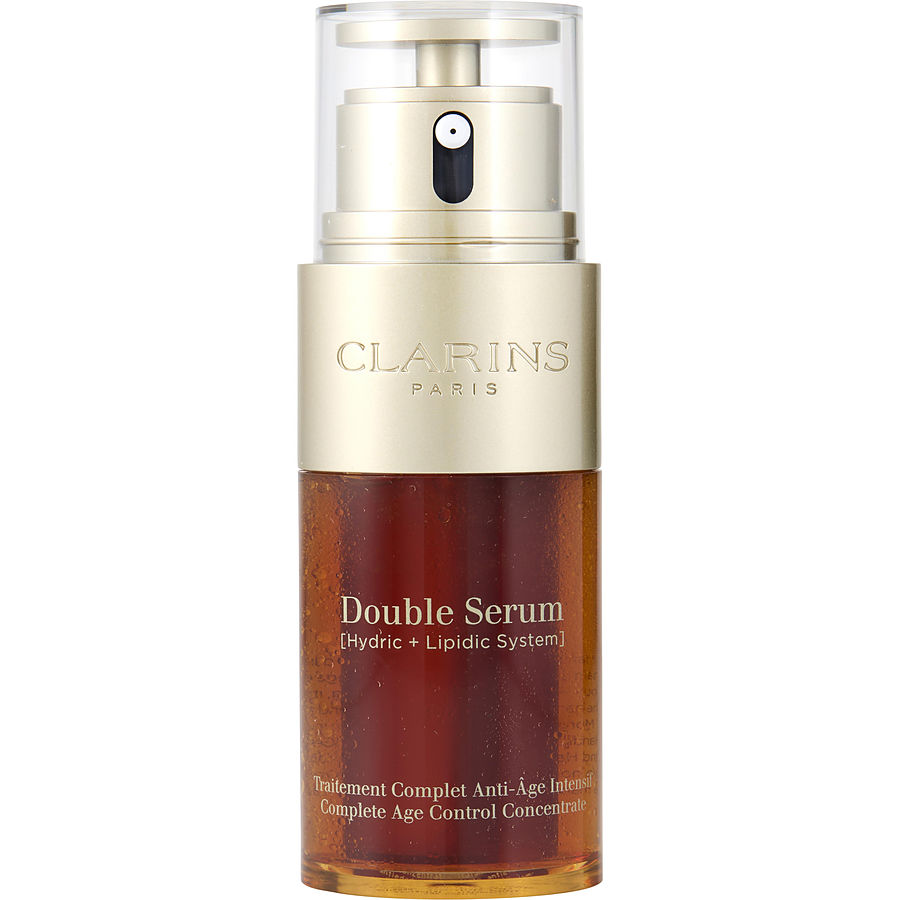 Clarins double serum (hydric + lipidic system) complete age control concentrate  30ml/1oz