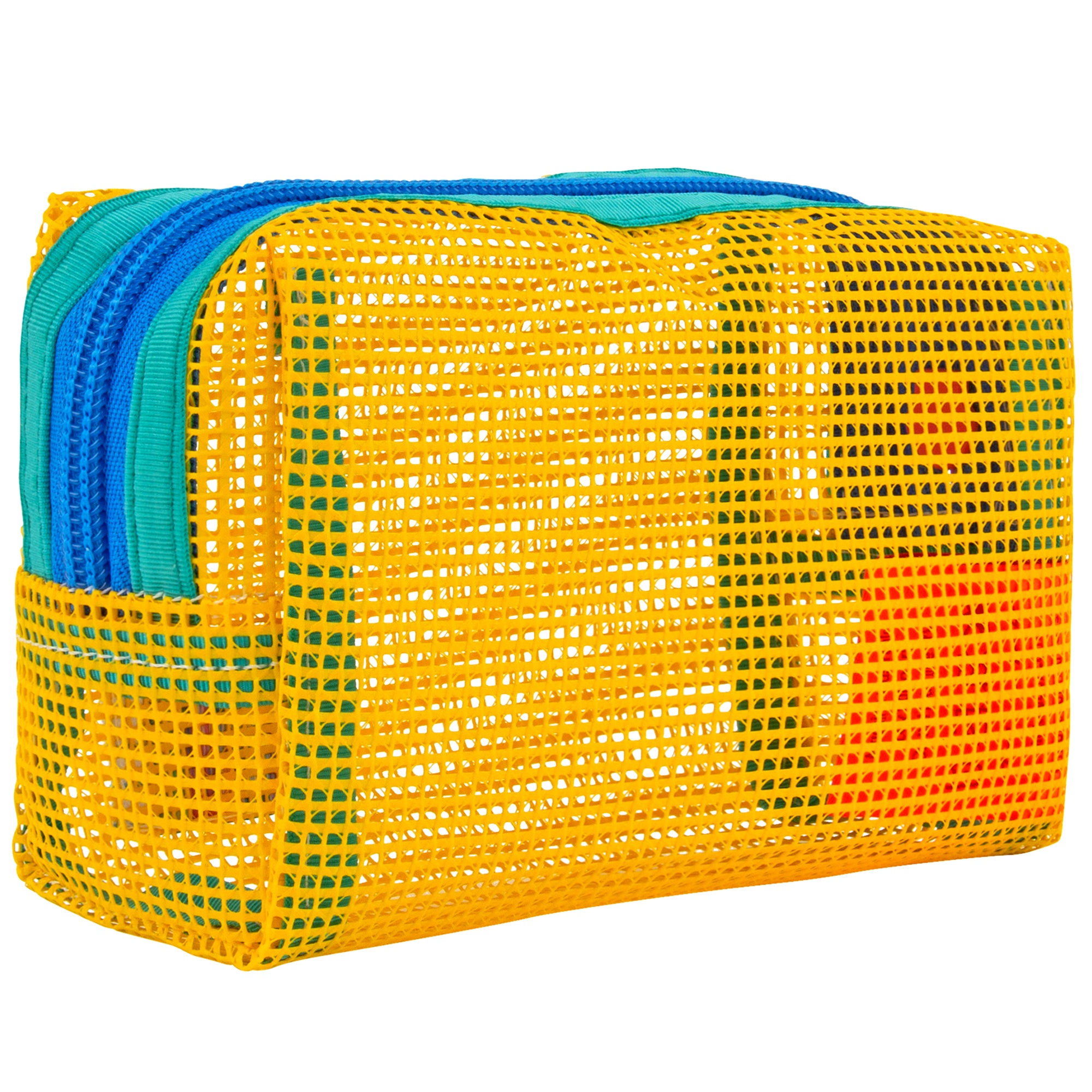 Yolk Mesh Chubby Zip Pouch