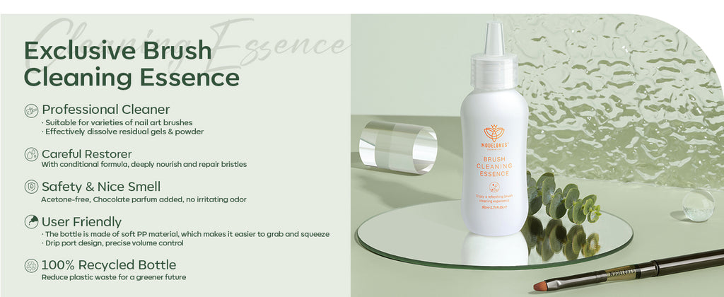 Brush Cleaning Essence Set