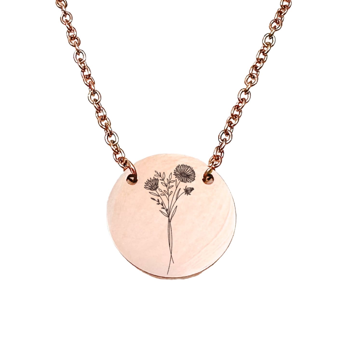 BIRTH FLOWER NECKLACE