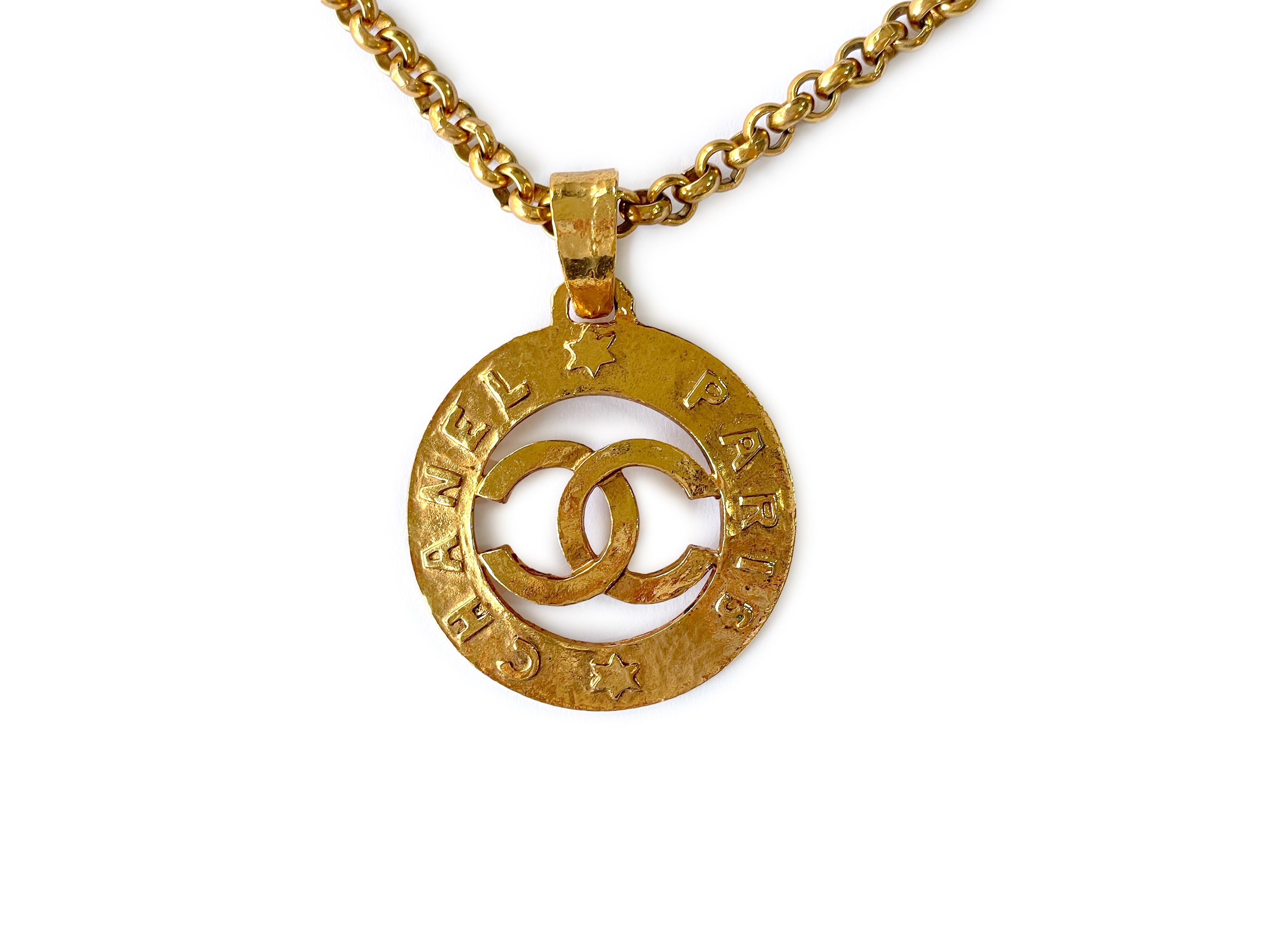 Chanel Vintage CC Medallion Long Necklace Collection 28