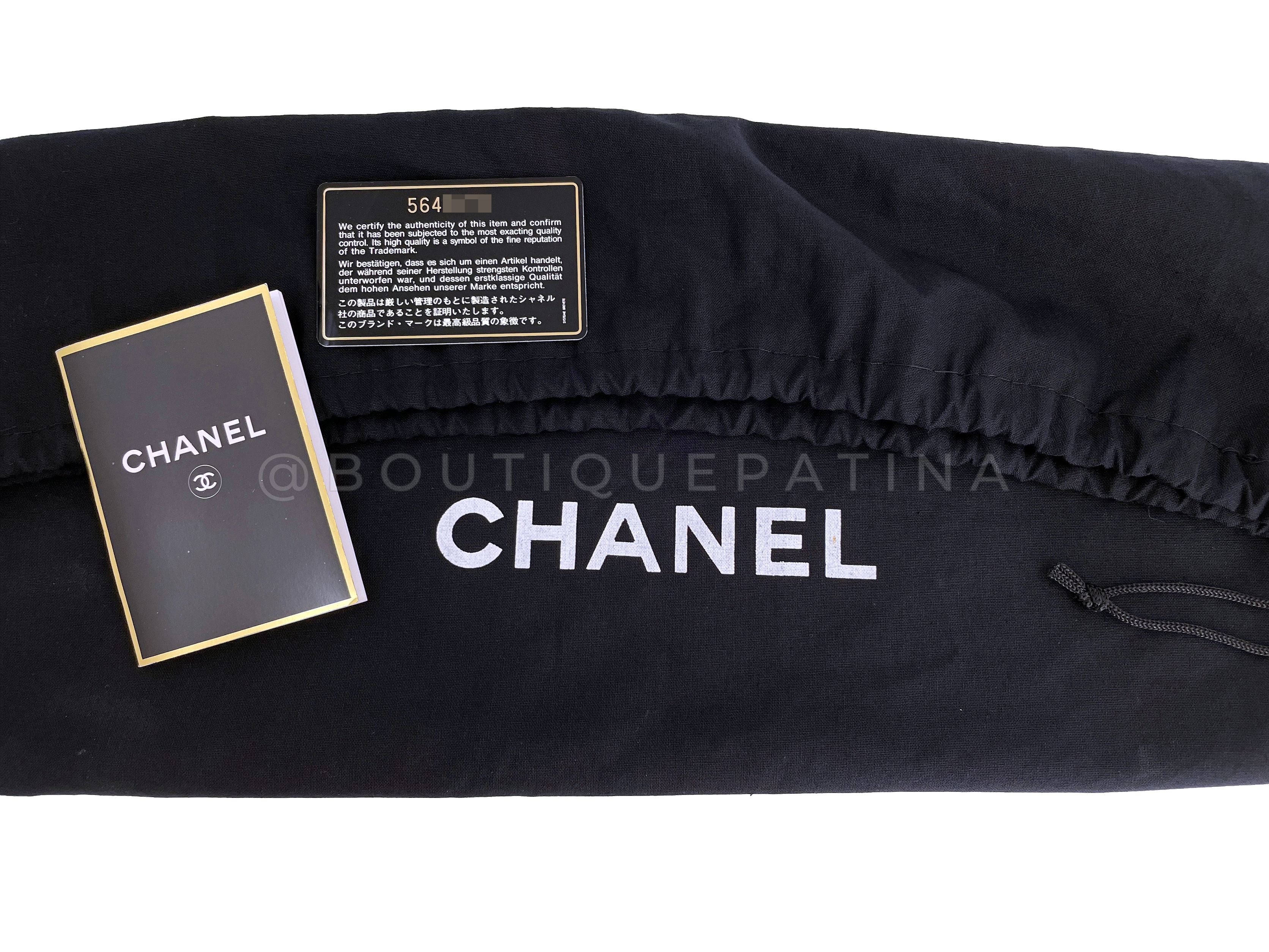 Pristine Chanel 1997 Vintage Black Caviar Medallion Tote Bag 24k GHW