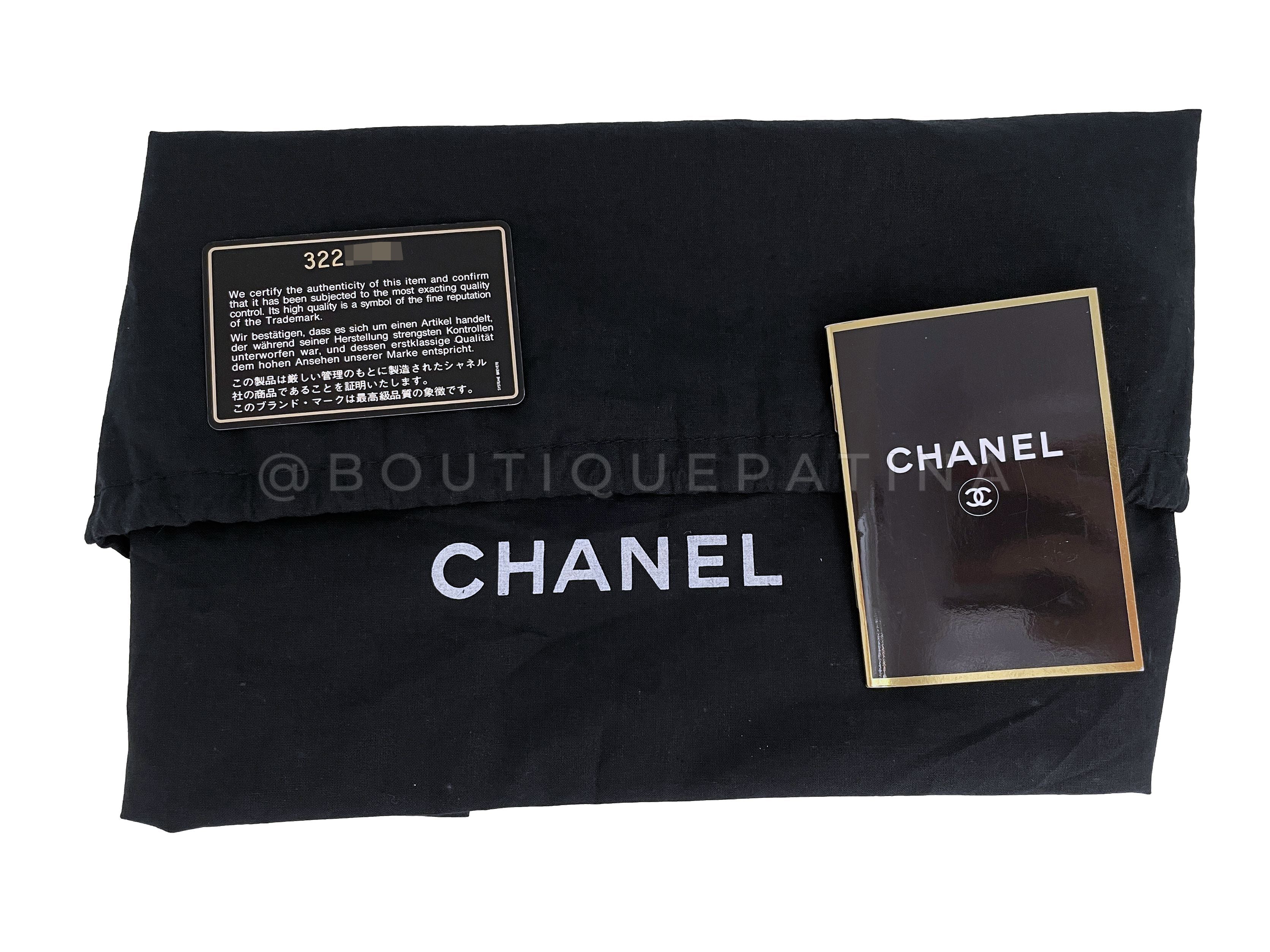 Chanel 1994 Vintage Black Caviar Flap Camera Case Bag 24k GHW
