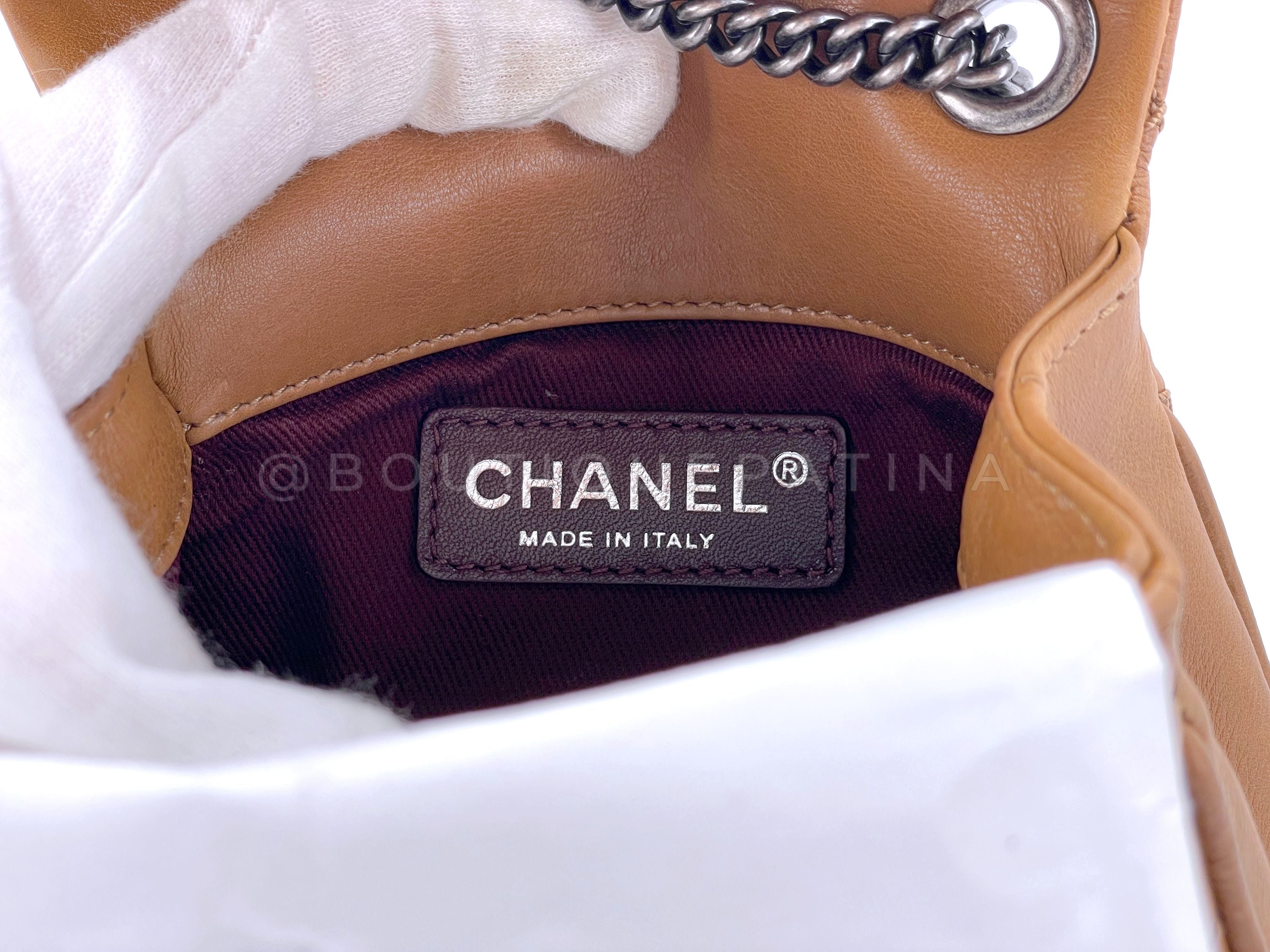 Chanel 2013 Paris-Edinburgh Beige Coco Scottish Sporran Flap Bag