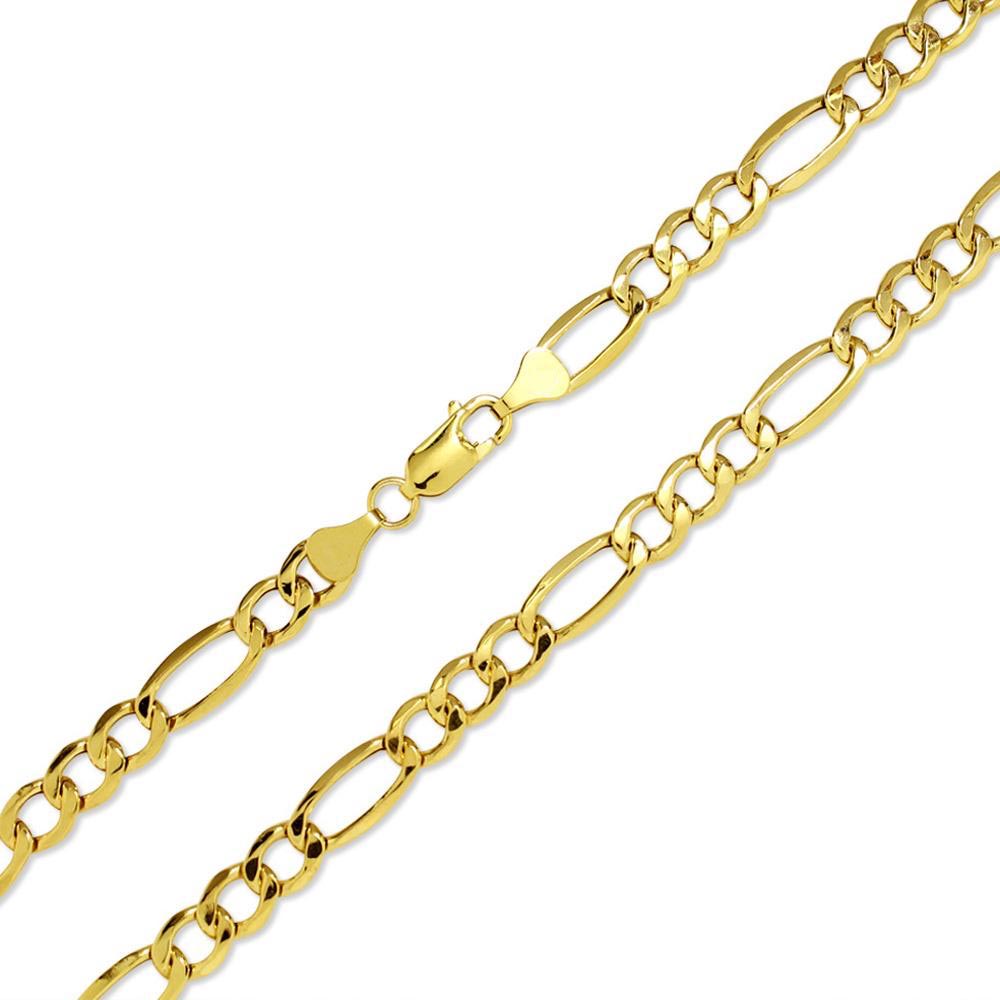 Solid Gold Figaro Chain