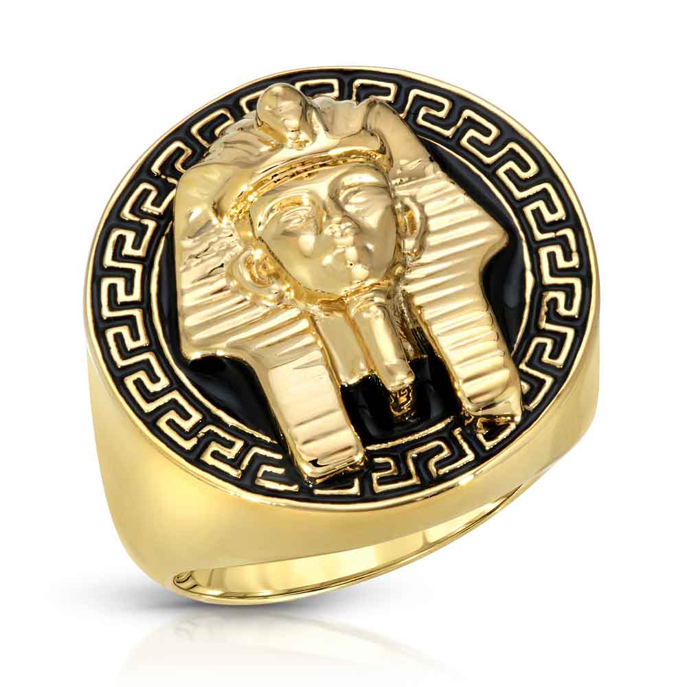 Gold Grecco Pharaoh Ring