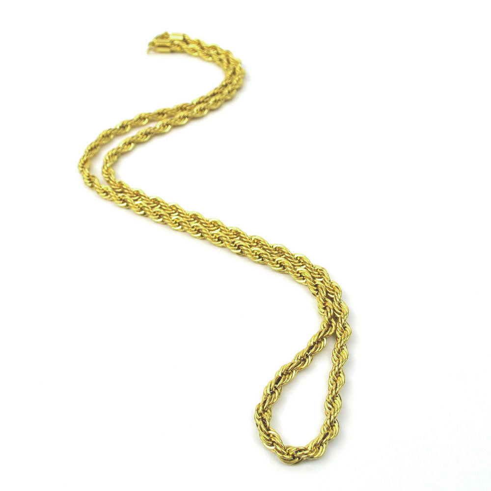 Solid Gold Rope Chain 5mm