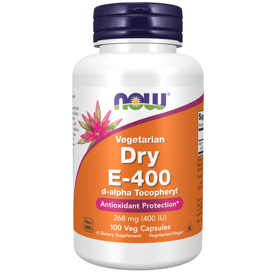 Vitamin E-400 Vegetarian Dry Veg Capsules