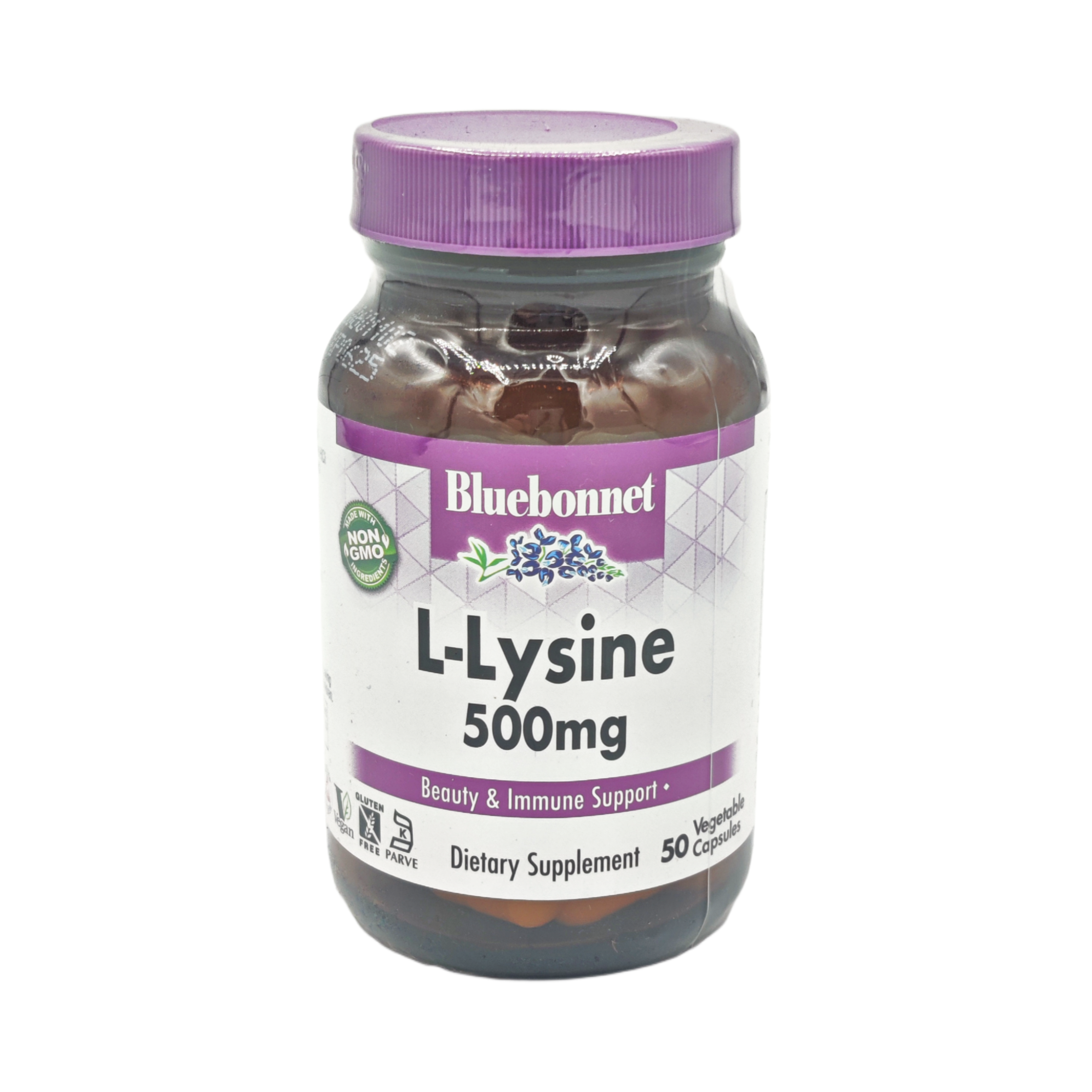 L-Lysine 500 mg - Bluebonnet