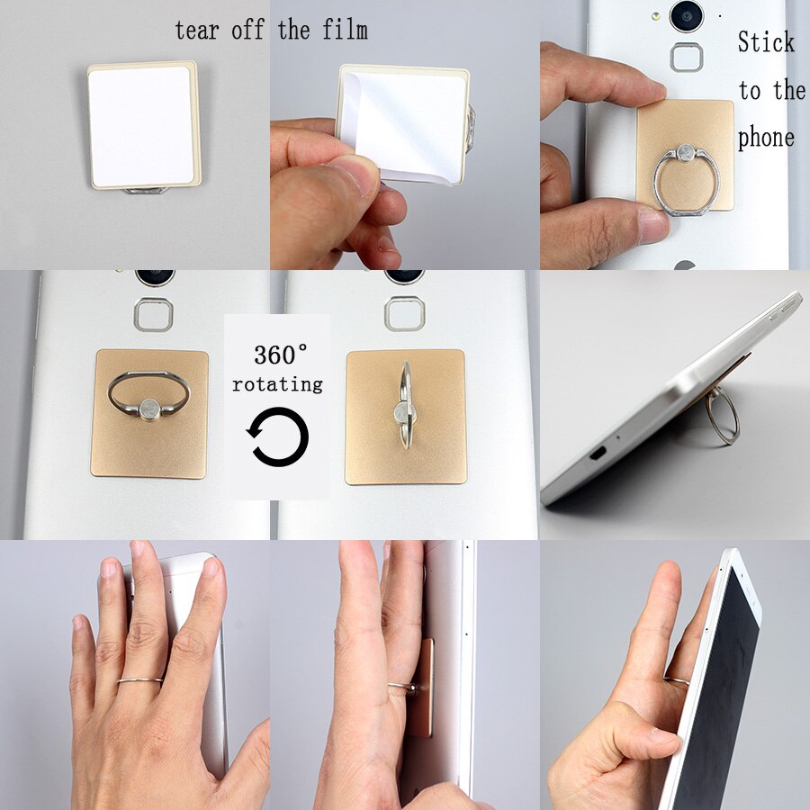 New Arrival Mobile Phone Holder Metal Finger Ring Holder