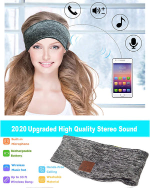 Wireless Bluetooth Headband Side Sleeper Music Phone(Buy 2 Free Shipping)