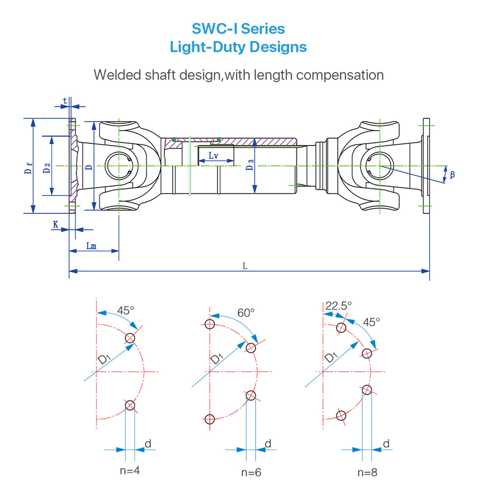 SWC Light_cardan shaft