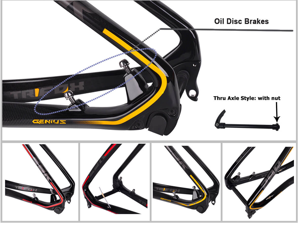 Trifox Carbon Fiber Hardtail MTB Frame MFM200 Details 02