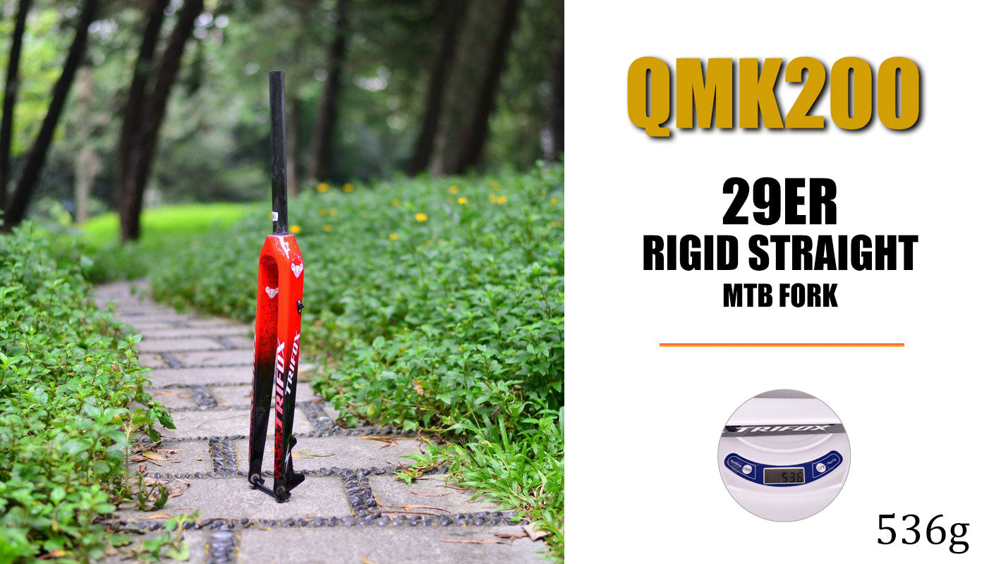 29er Disc Brake Carbon Straight MTB Fork Quick Release Style Banner