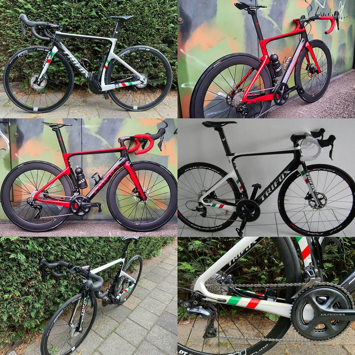 Trifox Carbon Fiber Road Bike Frameset X10 Real Shot