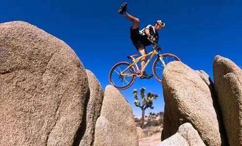 When the road is a rocky area