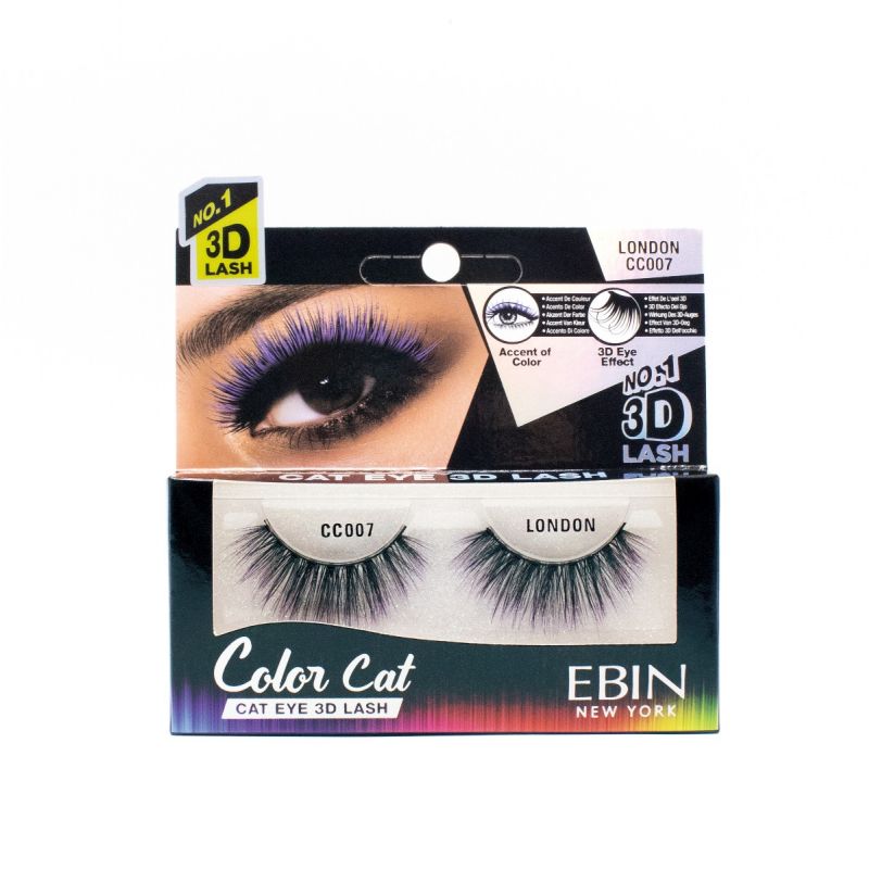 EBIN Color Cat Eyelash Extensions 007 - London